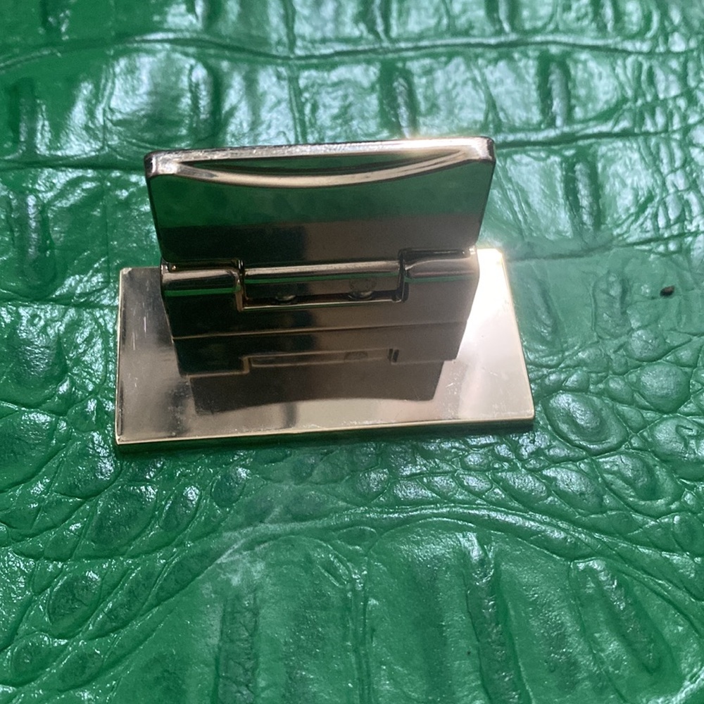 Kate Spade Green Crocodile Leather Darcy top handle - Picture 9 of 16